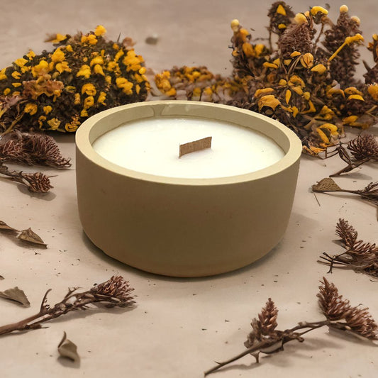 Bougie Horizon - Bois de oud